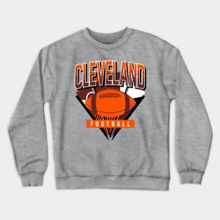 Cleveland Football Retro Gameday Crewneck Sweatshirt